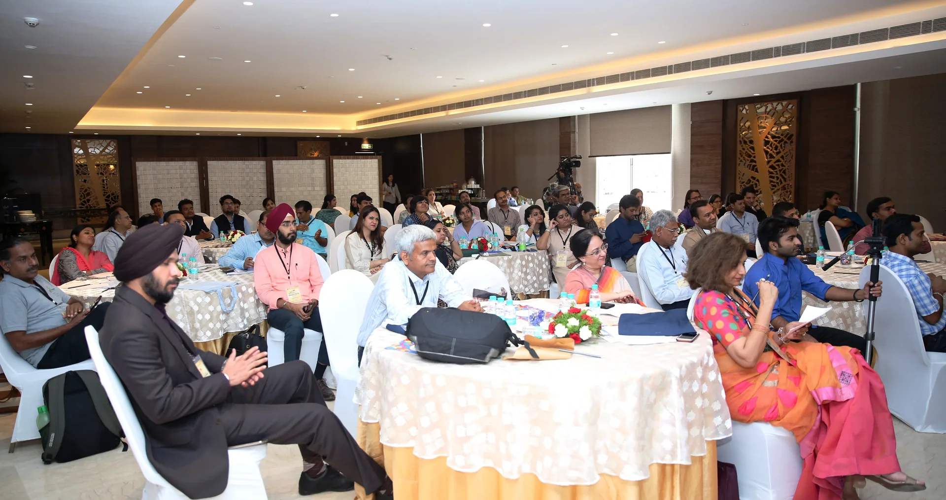 Coffee for Cause participants in a cross-sector dialogue